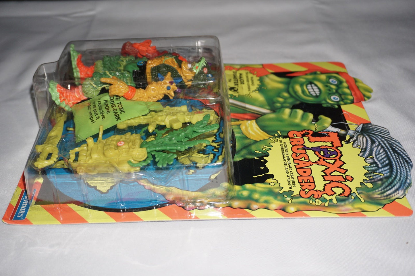 Toxic Crusaders Major Disaster Playmates 1991 NEW Sealed Unpunched