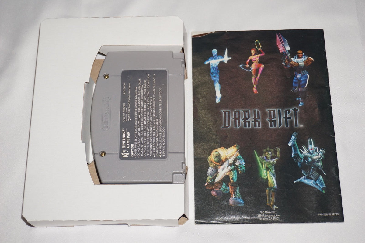 Dark Rift (Nintendo 64 N64) Complete in Box CIB
