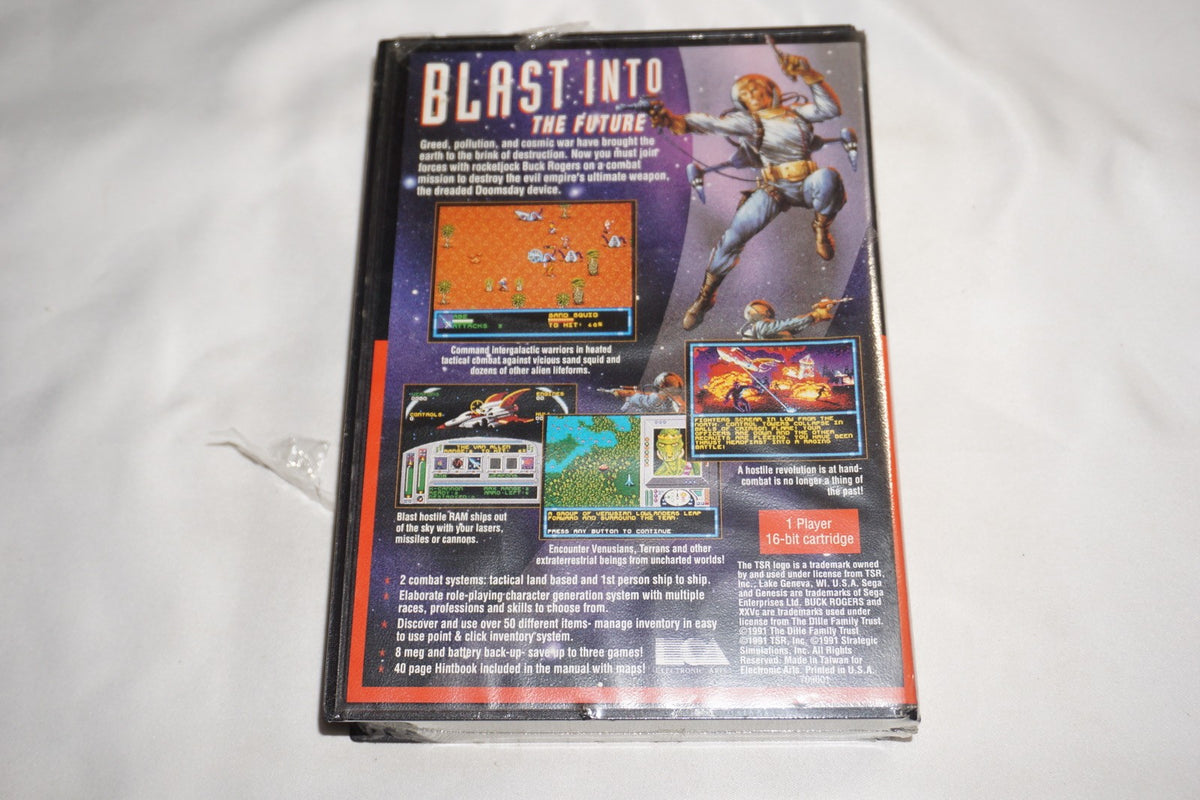 Buck Rogers: Countdown to Doomsday (Sega Genesis) NEW Sealed