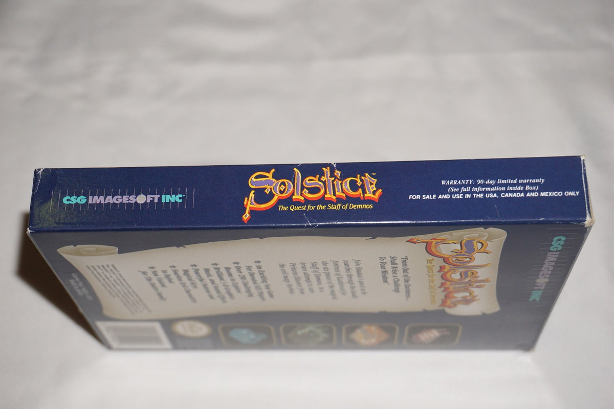 Solstice (Nintendo NES) Complete in Box CIB