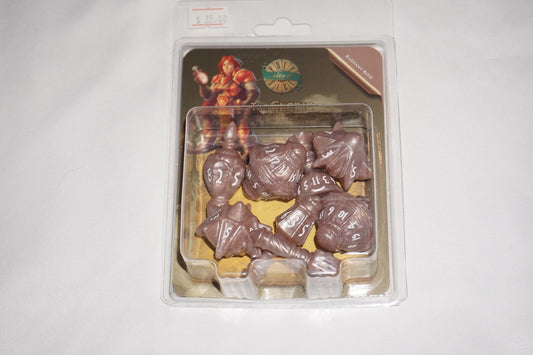 PolyHero Cleric 8 Dice Set Radiant Rose NEW Sealed