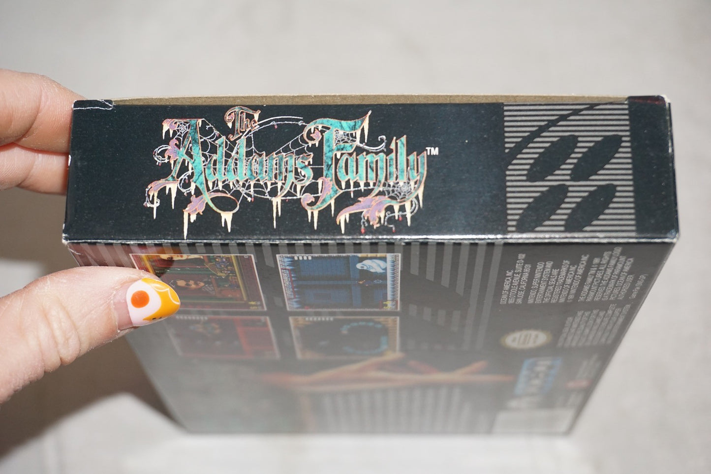Addams Family (Super Nintendo SNES) Complete in Box CIB