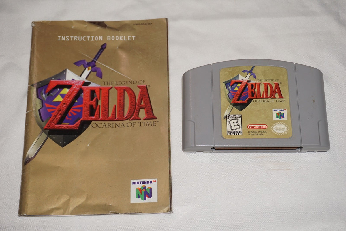 Legend of Zelda Ocarina of Time (Nintendo 64 N64) Complete CIB