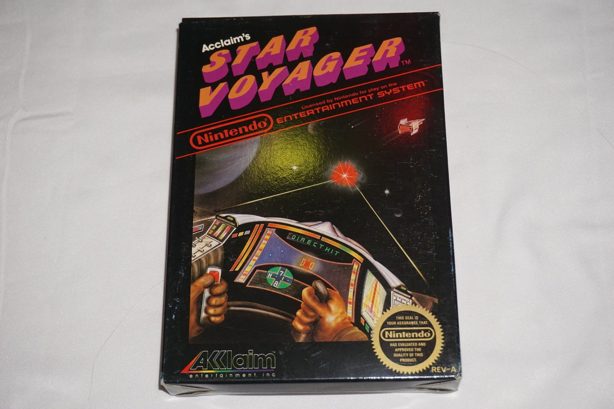 Star Voyager (Nintendo NES) Complete in Box CIB
