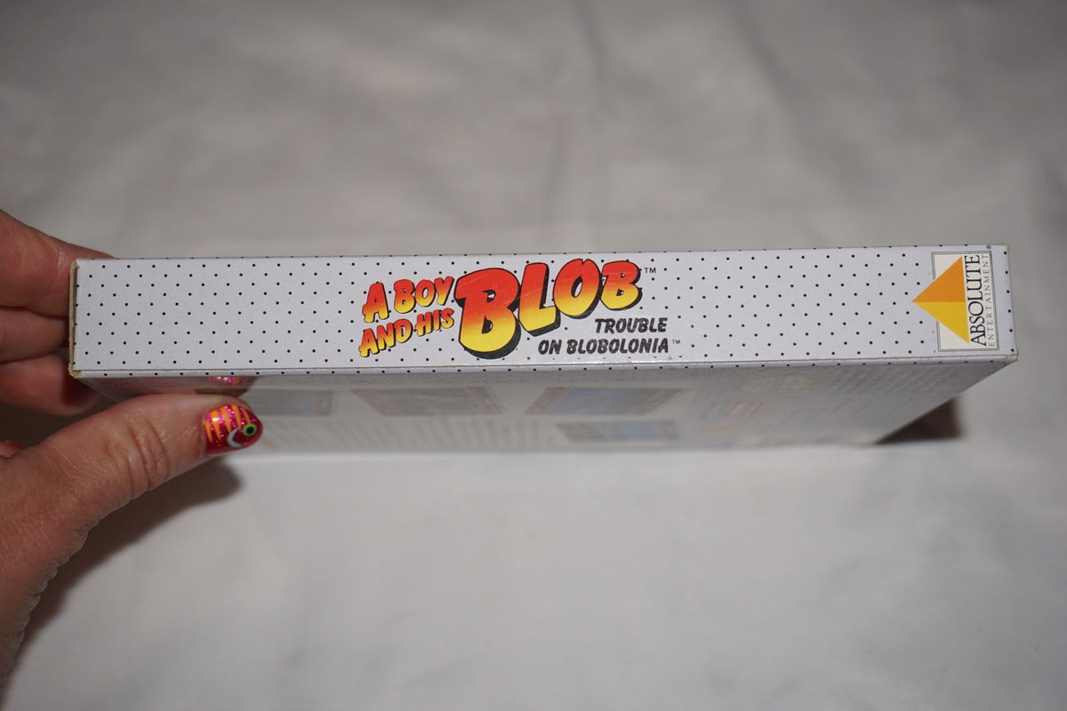 A Boy And His Blob: Trouble on Blobonia (Nintendo NES) Complete in Box CIB