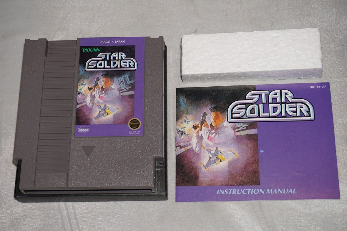 Star Soldier (Nintendo NES) Complete in Box CIB