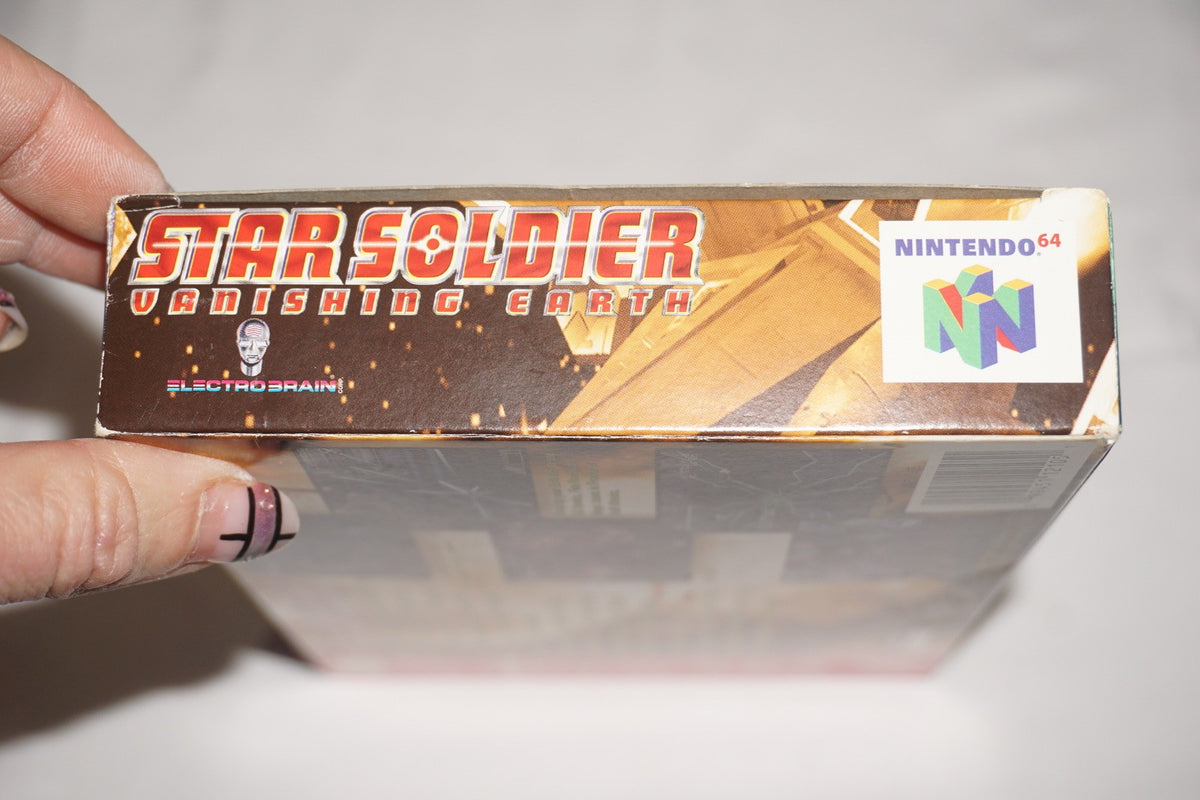 Star Soldier Vanishing Earth (Nintendo 64 N64) Complete in Box CIB