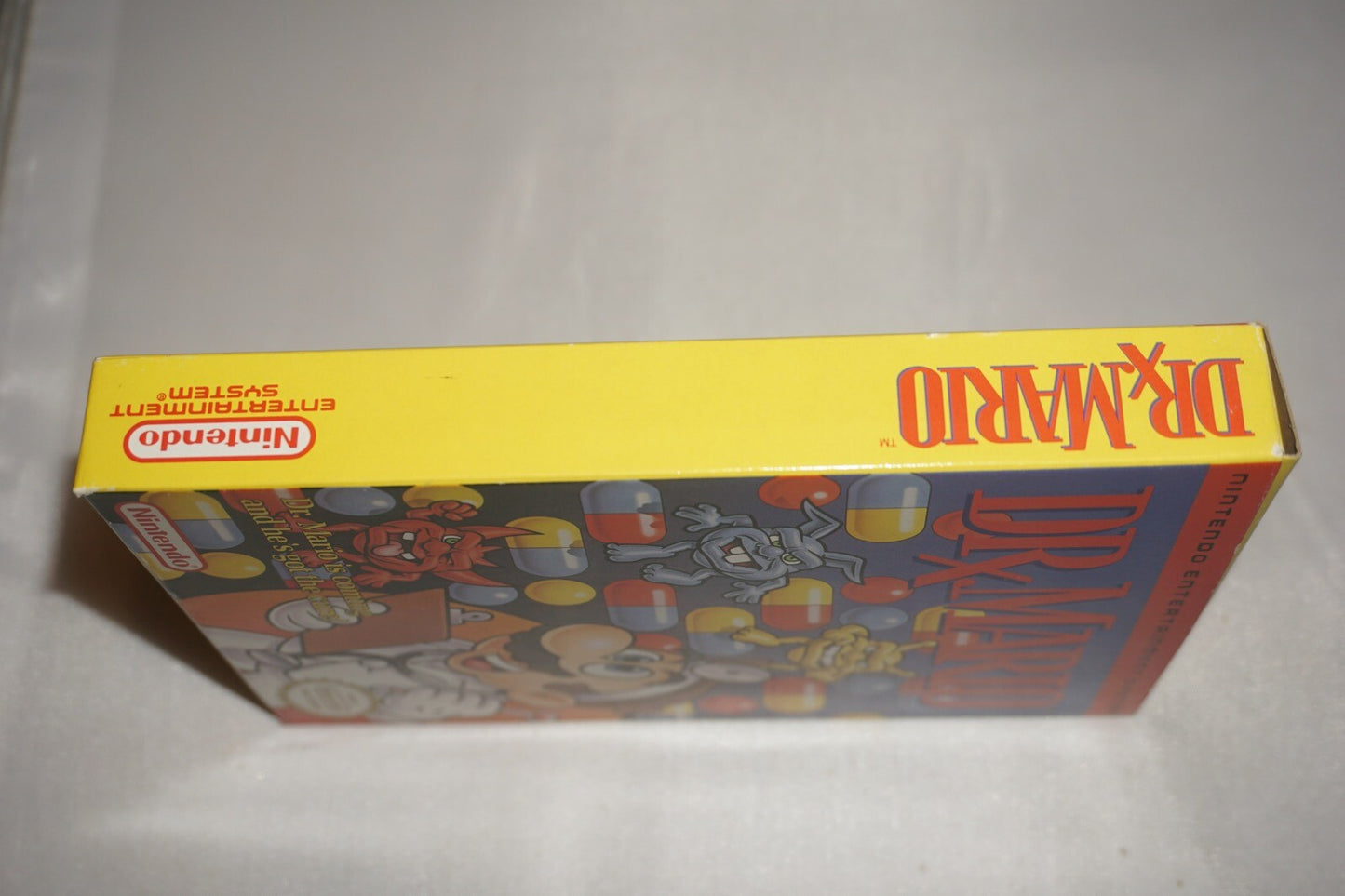 Dr Mario (Nintendo NES) Complete in Box CIB Near Mint #3