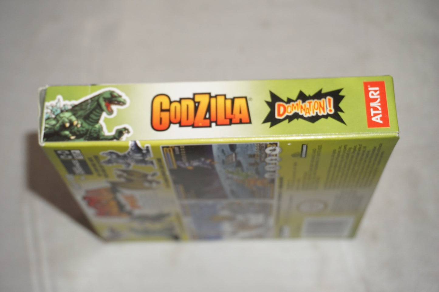 Godzilla Domination (Gameboy Advance GBA Game Boy) Complete CIB Authentic