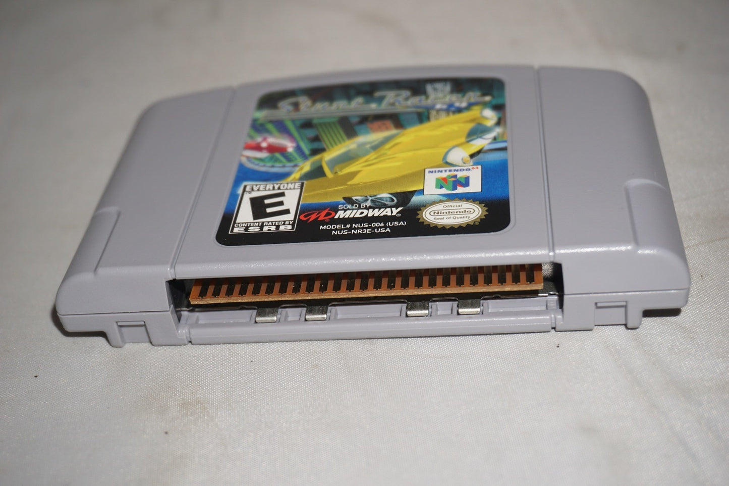Stunt Racer (Nintendo 64 N64) with Box Near Mint No Manual