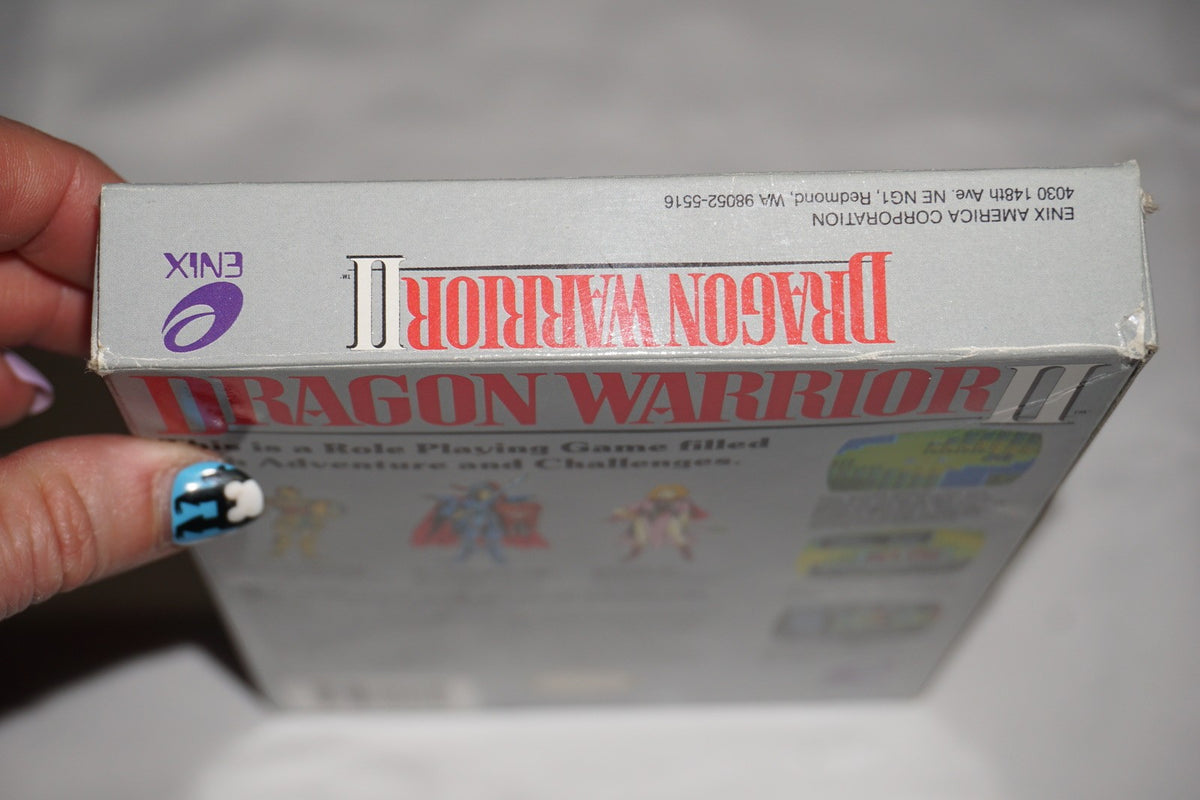 Dragon Warrior II 2 (Nintendo NES) Complete in Box CIB