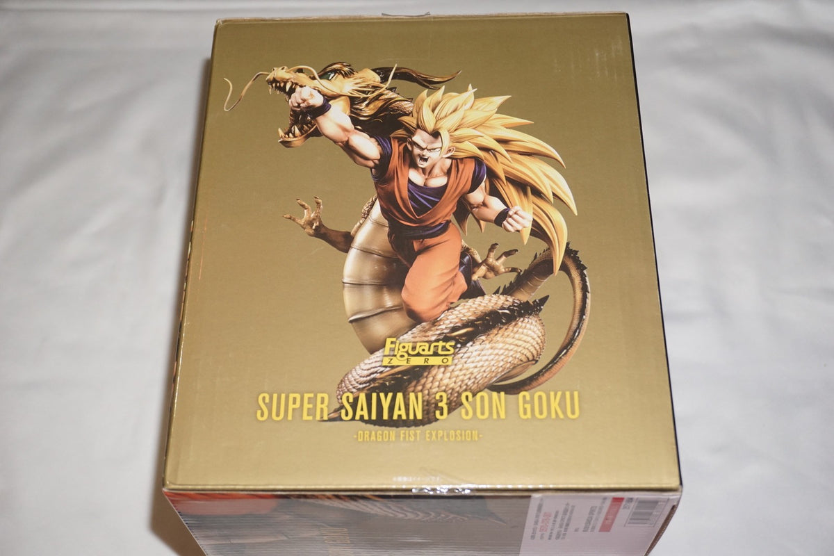 Dragonball Z Super Saiyan 3 Son Goku Figure with Box Figuarts Zero