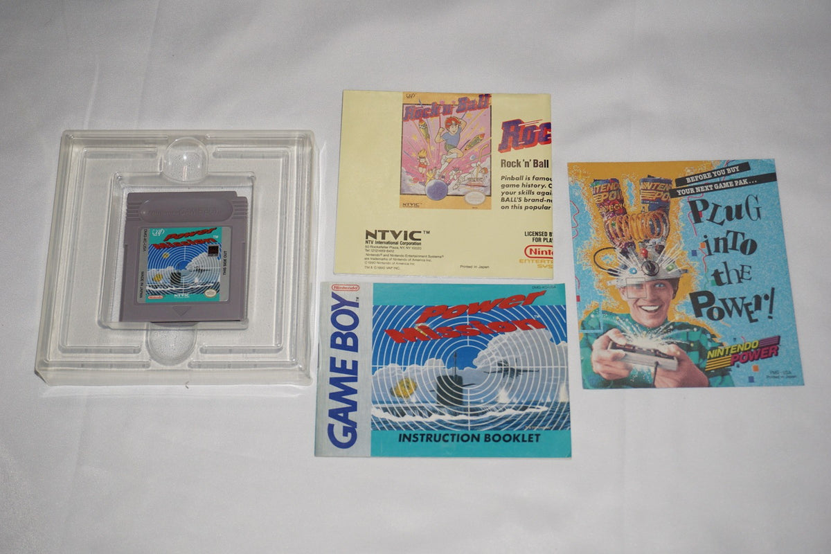 Power Mission (Nintendo Game Boy Gameboy) Complete in Box CIB