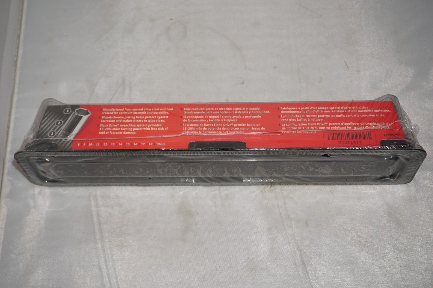 Snap On 12 pc 3/8" Semi Deep Metric Impact Socket Set 1/4" 212imfmsy NEW Sealed