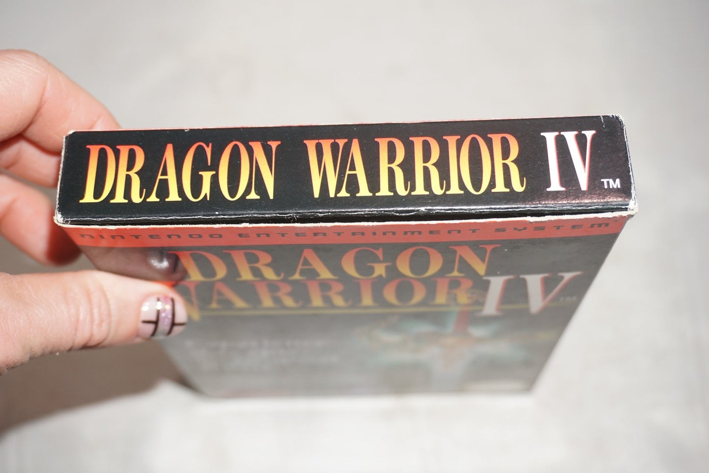 Dragon Warrior IV 4 (Nintendo NES) Complete in Box w/ Maps CIB
