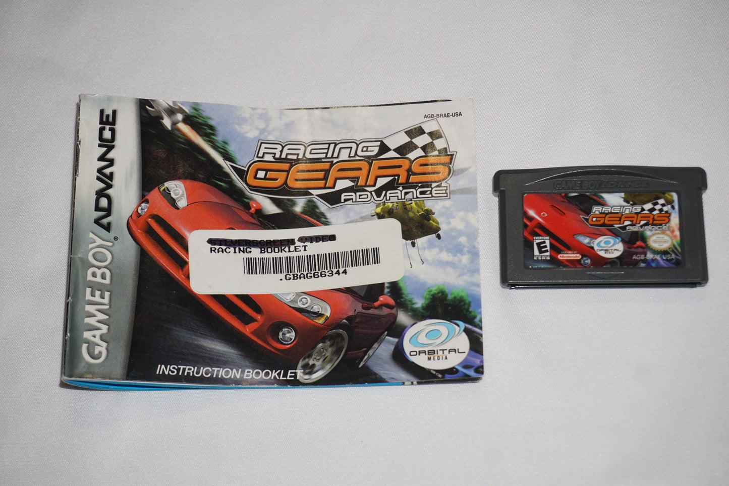 Racing Gears (Game Boy Advance GBA) Complete in Box CIB