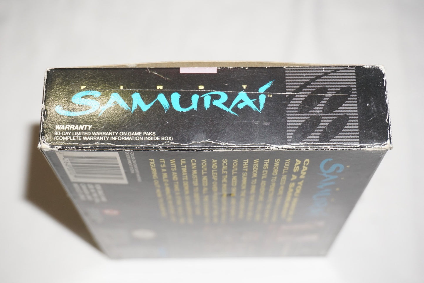 First Samurai (Super Nintendo SNES) Complete in Box CIB