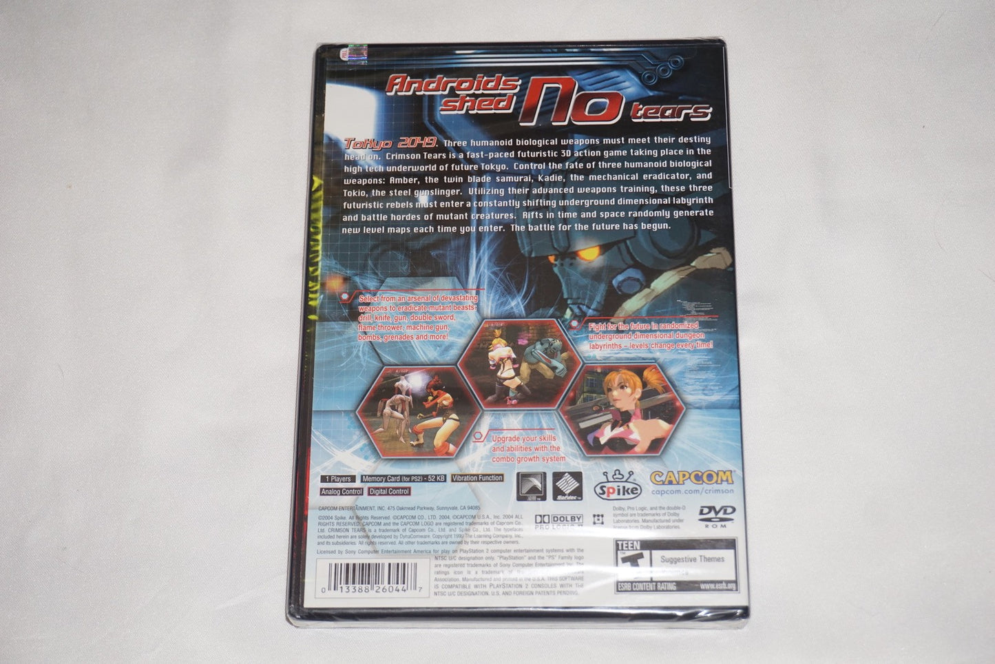 Crimson Tears (Sony Playstation 2 ps2) NEW Sealed