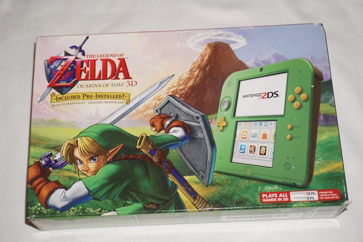 Legend of Zelda Ocarina of Time Nintendo 2ds Console System NEW