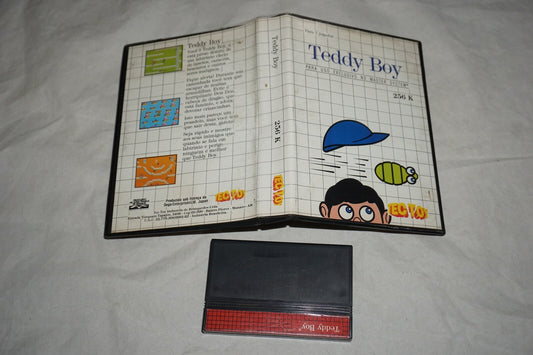 Teddy Boy (Sega Master System SMS) with Case Tec Toy