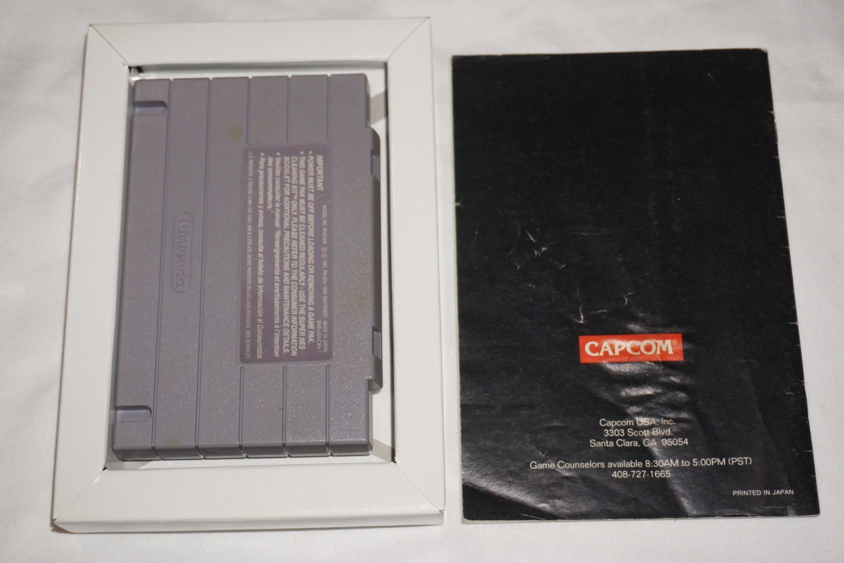 Street Fighter II Turbo (Super Nintendo SNES) Complete in Box CIB