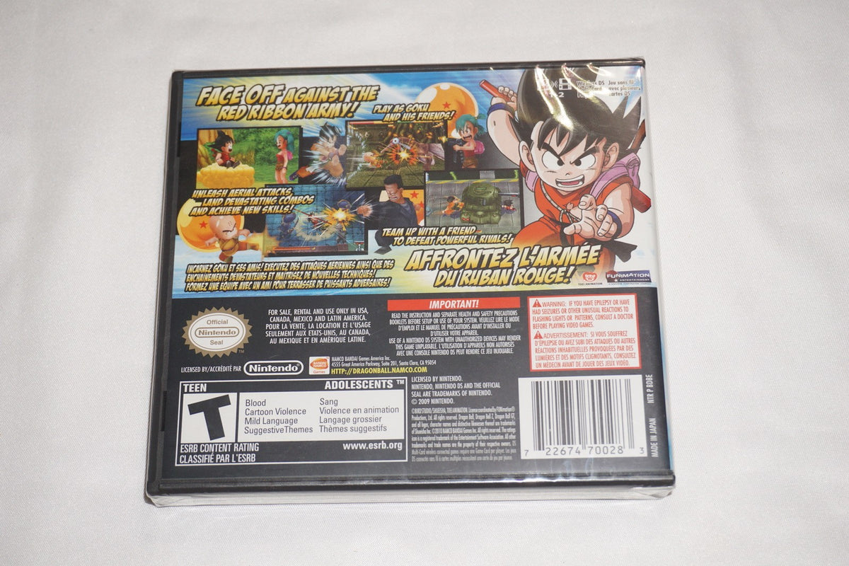 Dragon Ball Origins 2 (Nintendo DS) NEW Sealed