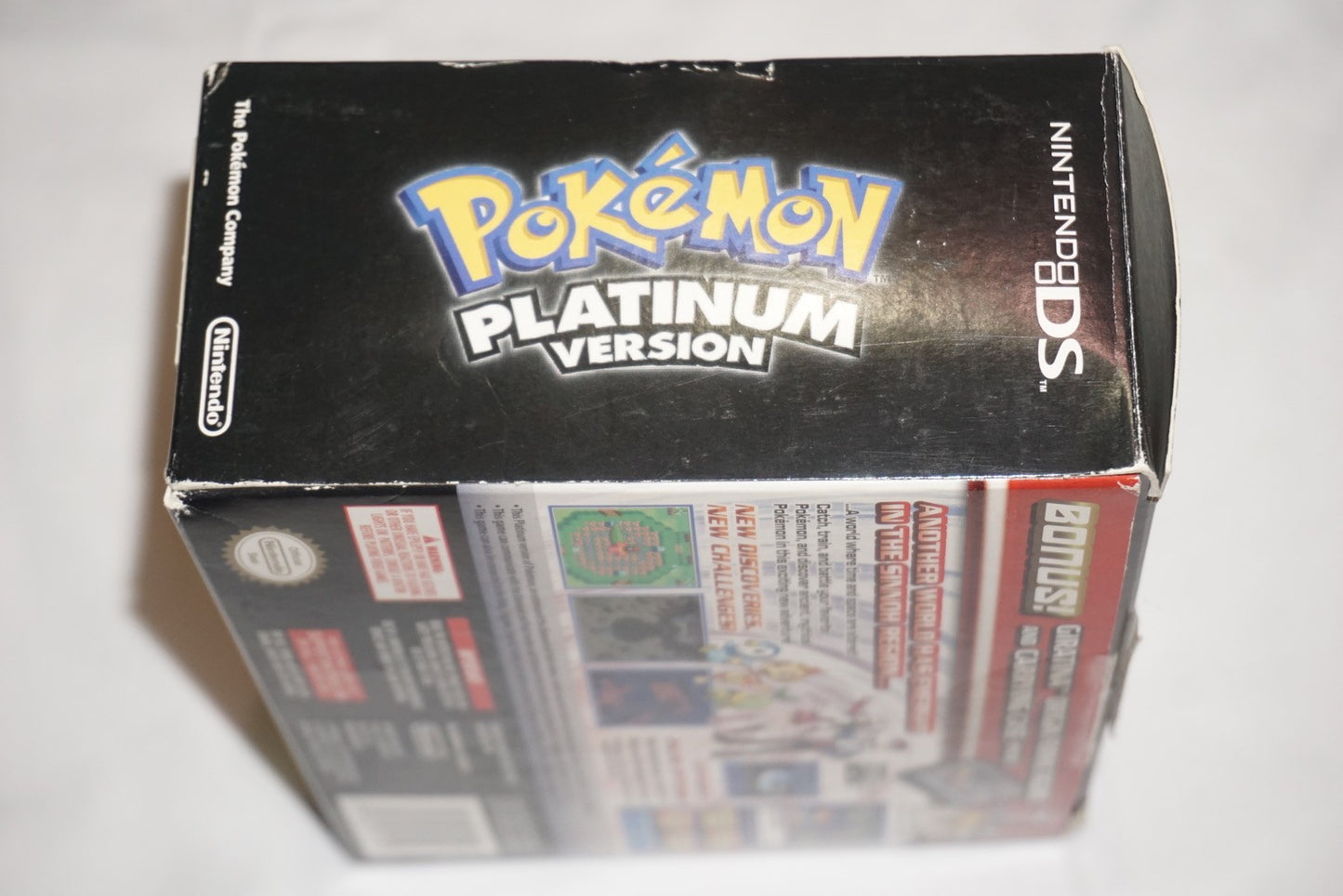 Pokemon Platinum Nintendo DS NEW w/ Giratina Figure Carrying Case Not for Resale