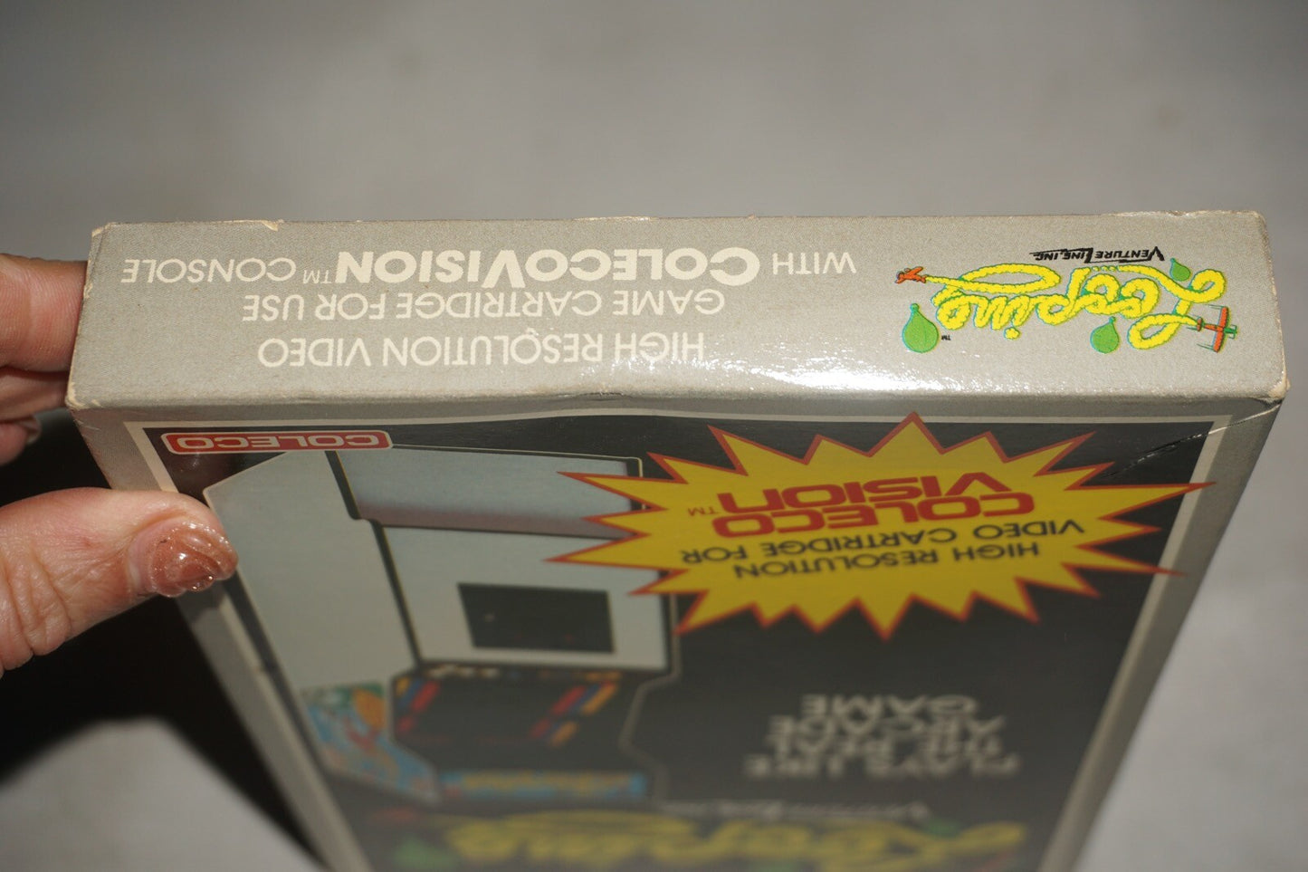Looping (Colecovision) Complete In Box w/ Reg #1