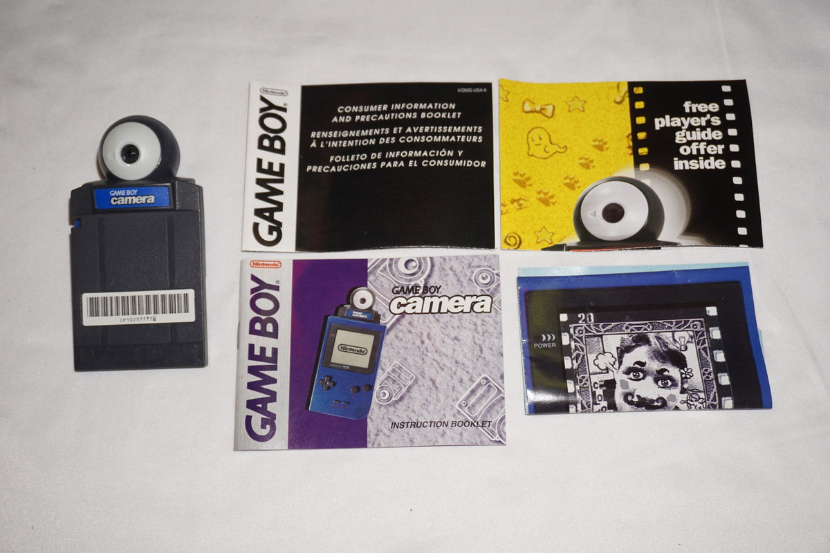Blue Camera (Nintendo Game Boy Gameboy) Complete in Box CIB