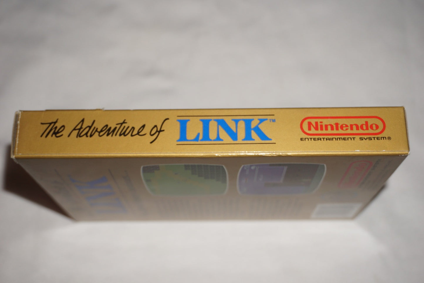 Adventures of Link Zelda II 2 GOLD (Nintendo NES) Complete in Box CIB