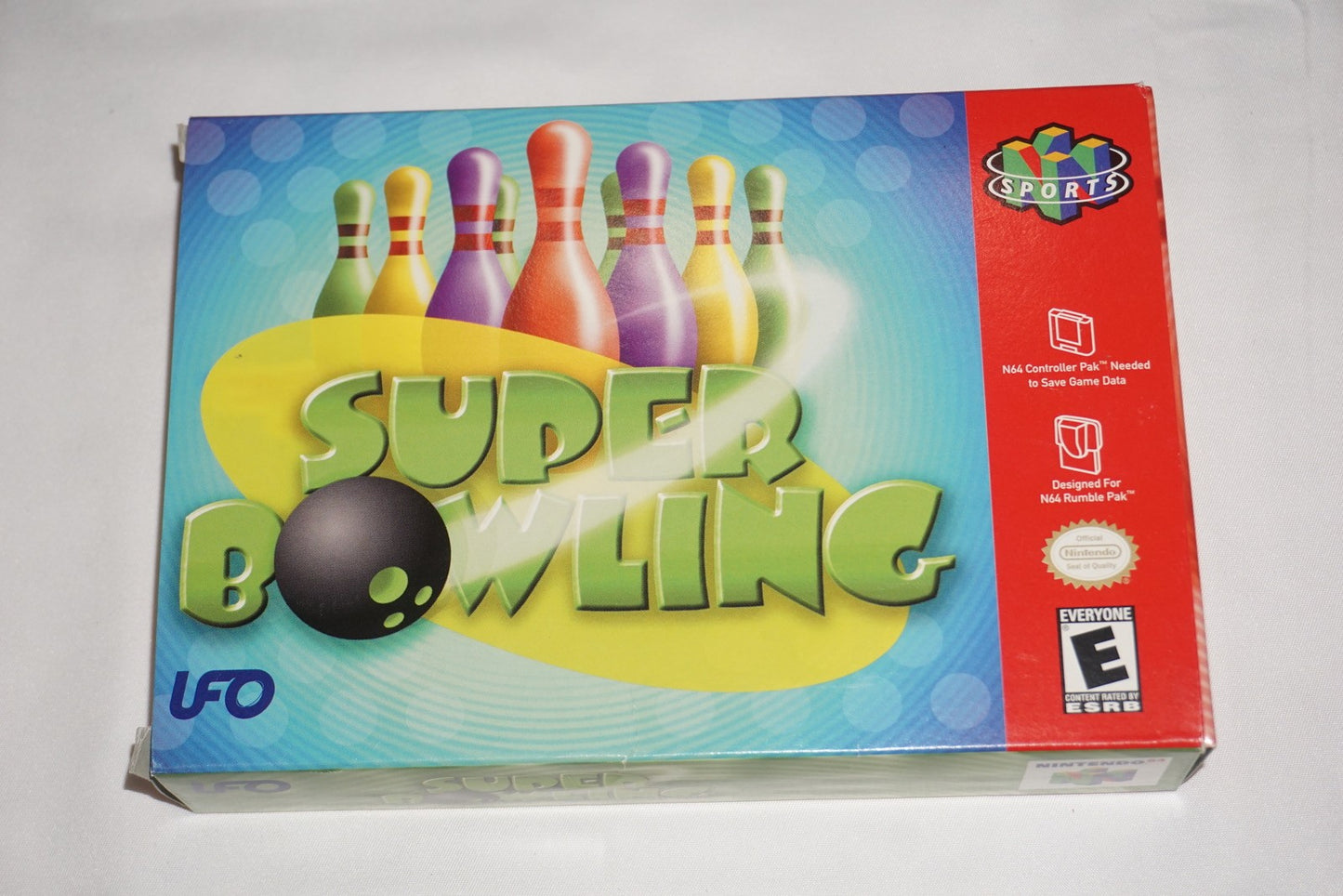 Super Bowling (Nintendo 64 N64) Complete in Box CIB Authentic