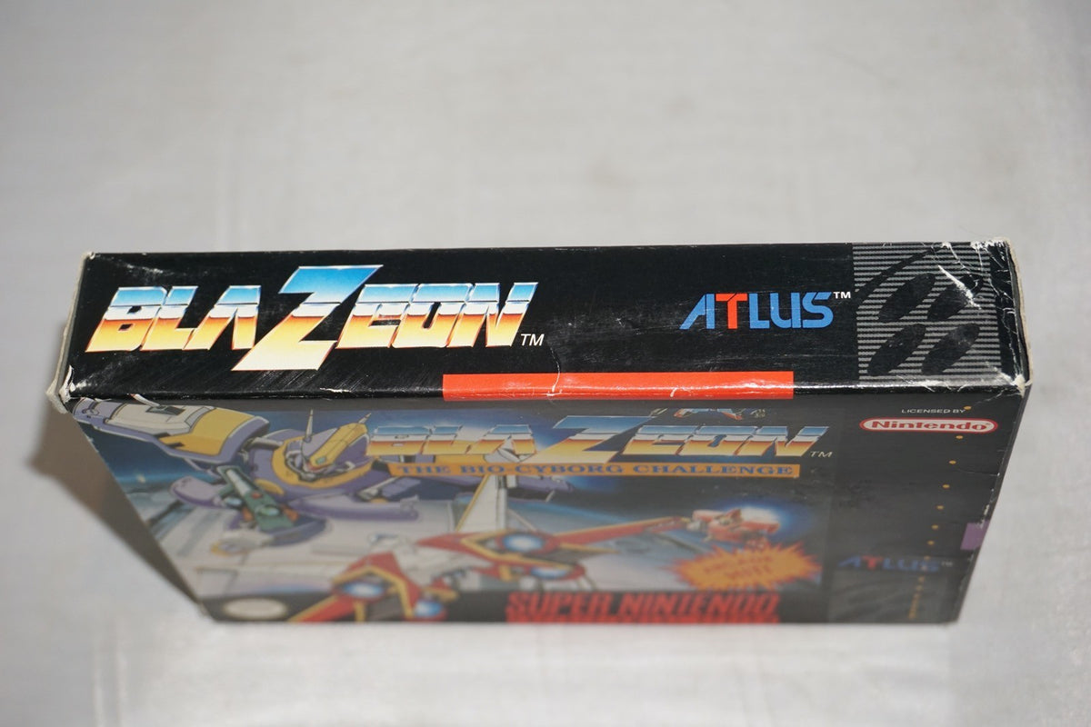 Blazeon (Super Nintendo SNES) with Box No Manual