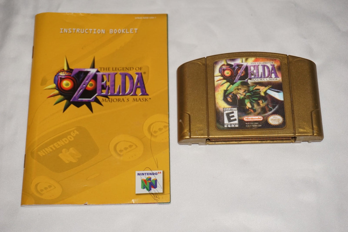 Legend of Zelda Majora's Mask (Nintendo 64 N64) Complete in Box CIB