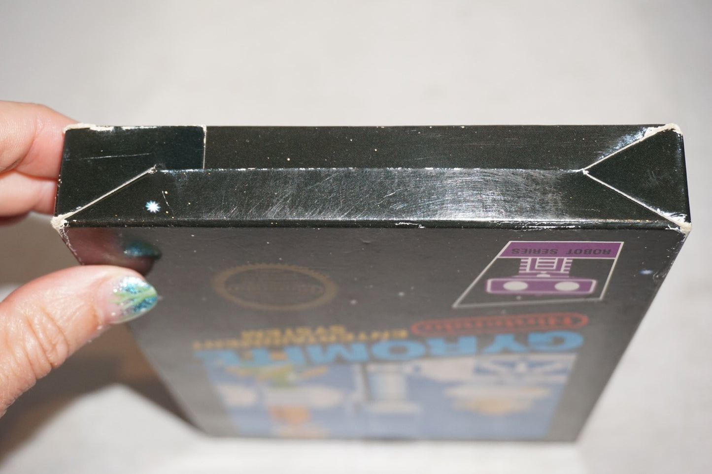 Gyromite Matte Sticker (Nintendo NES) Complete in Box CIB 1st Print