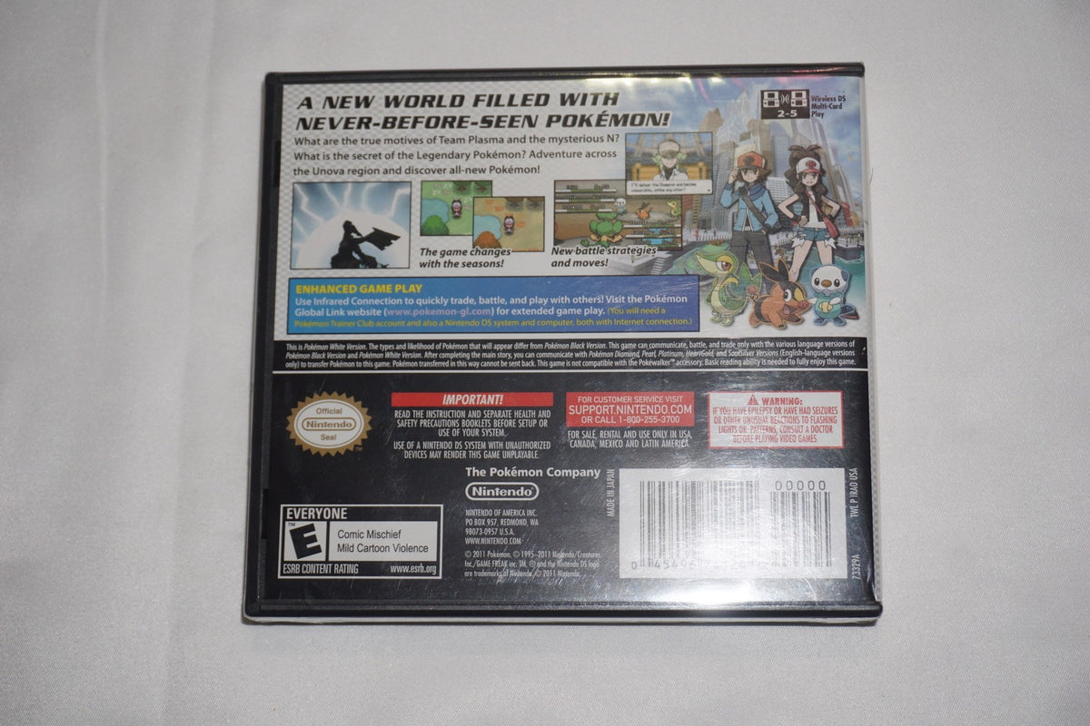 Pokemon White Version 1 (Nintendo DS) NEW Sealed