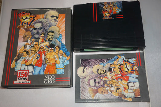 Fatal Fury Special (Neo Geo AES English) Complete in Box