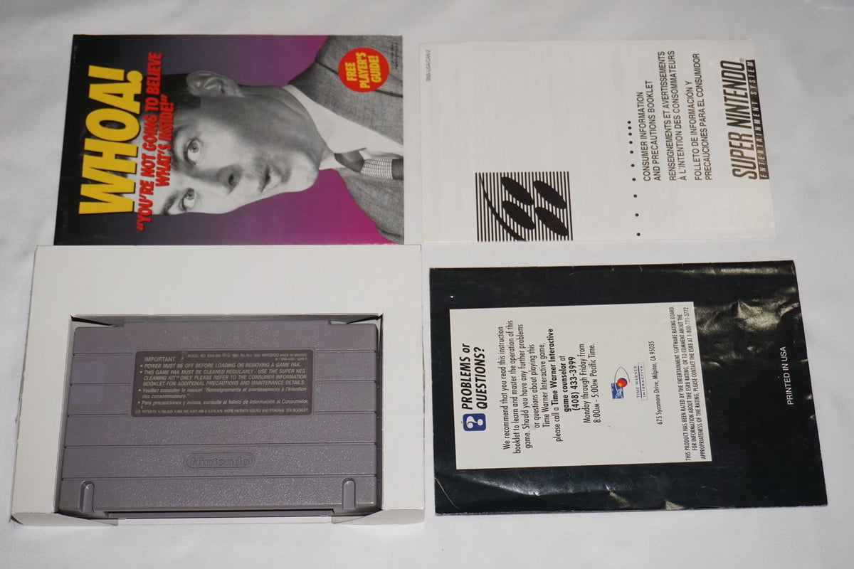 Kawasaki Superbike Challenge (Super Nintendo SNES) Complete in Box CIB