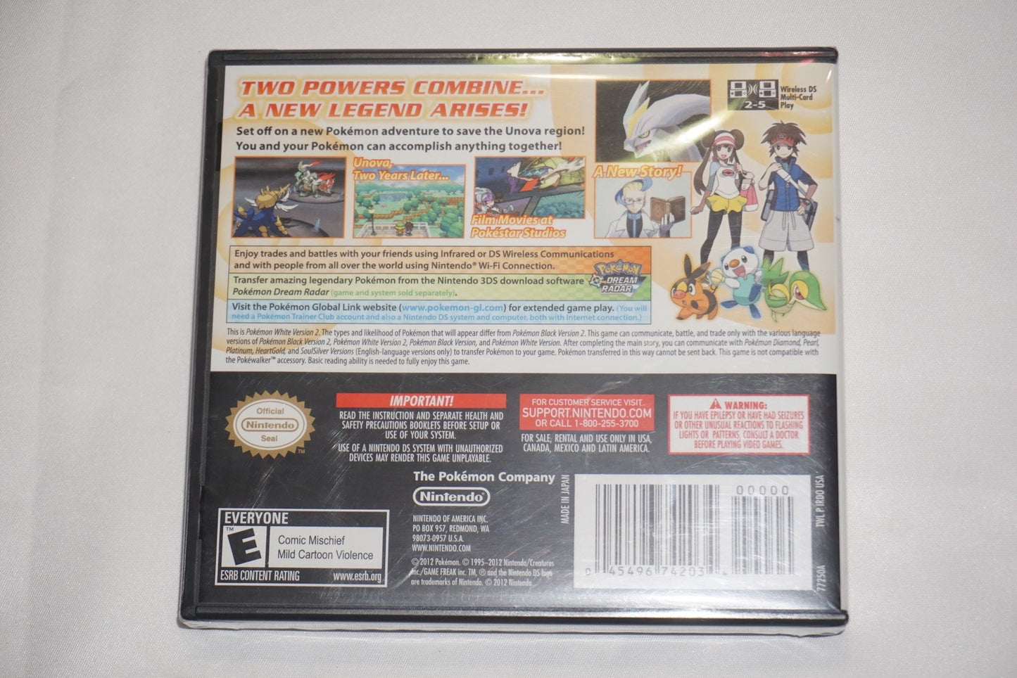 Pokemon White Version 2 (Nintendo DS) NEW Sealed