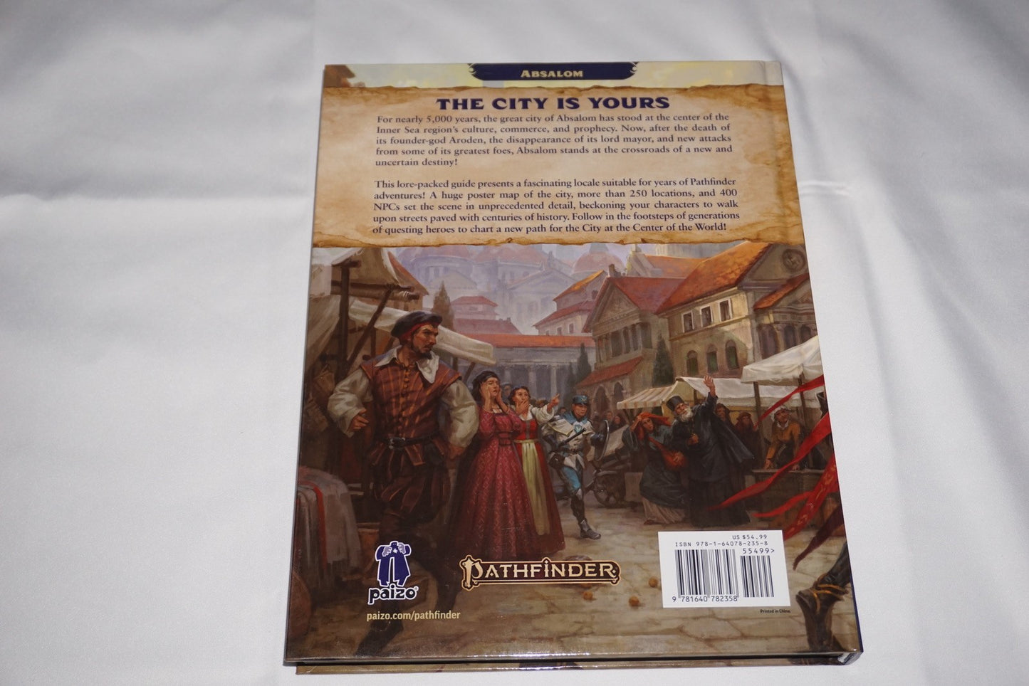 Absalom City Of Lost Omens Second Edition Hardcover Book Pathfinder NEW