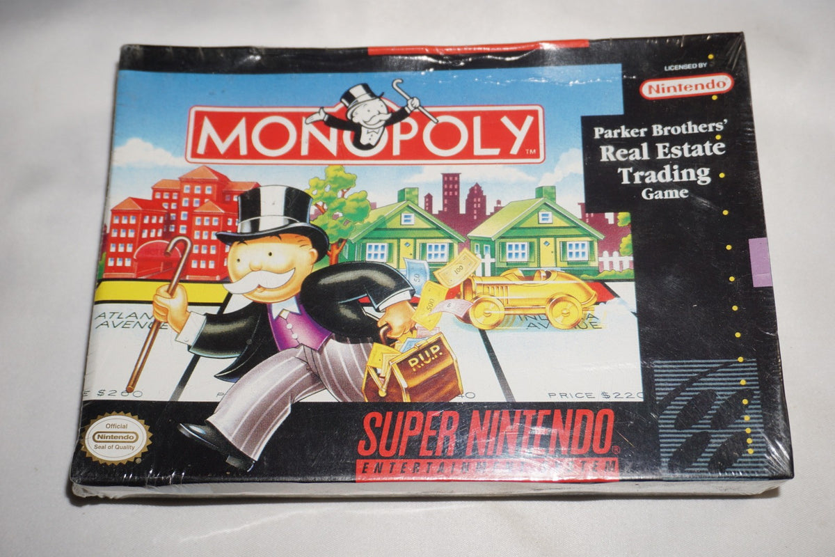Monopoly (Super Nintendo SNES) NEW Sealed