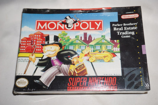 Monopoly (Super Nintendo SNES) NEW Sealed