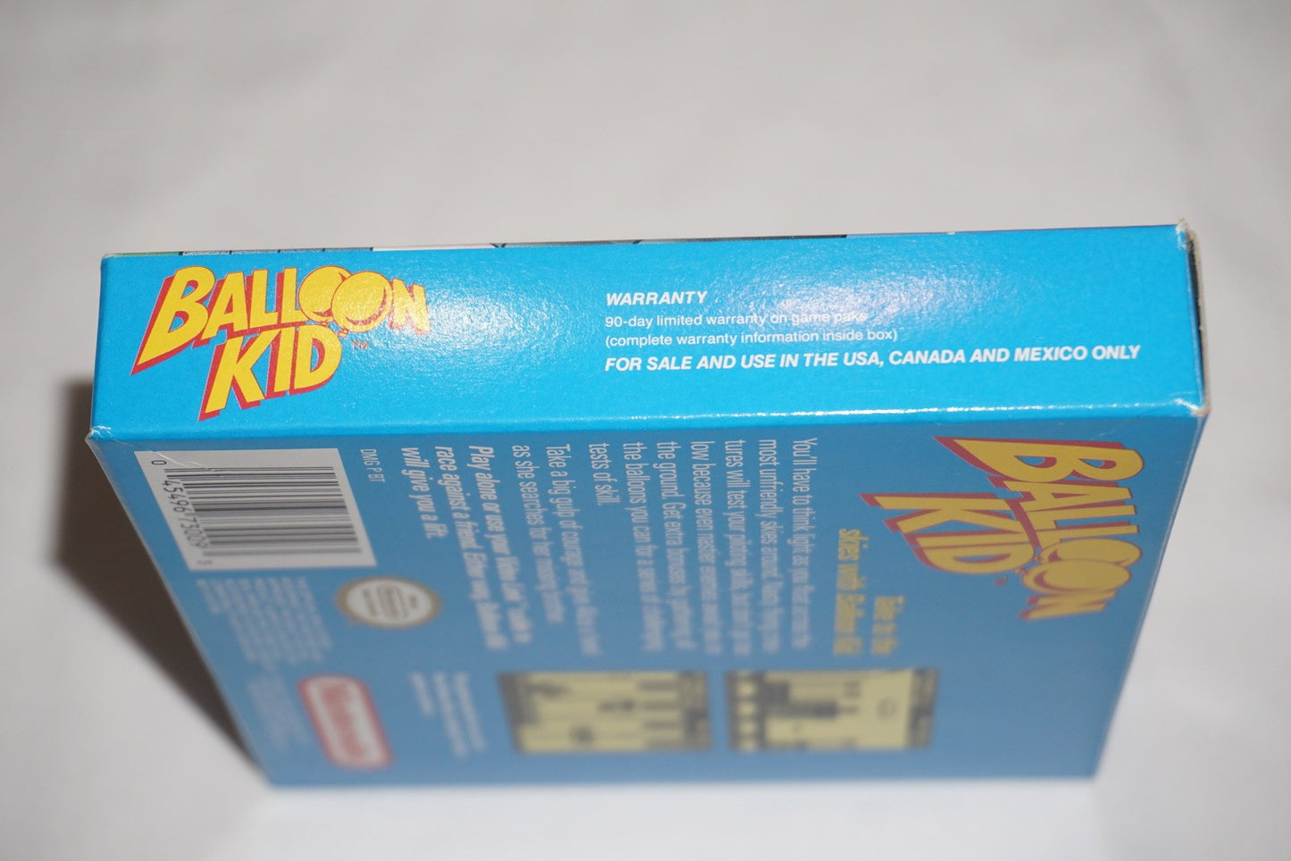 Balloon Kid (Nintendo Game Boy Game Boy) Complete in Box CIB