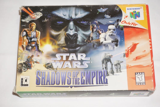 Star Wars Shadows of the Empire (Nintendo 64 N64) Complete in Box CIB