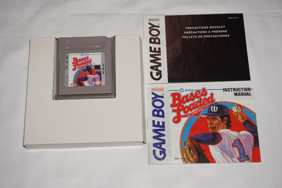 Bases Loaded (Nintendo Game Boy Game Boy) Complete in Box CIB