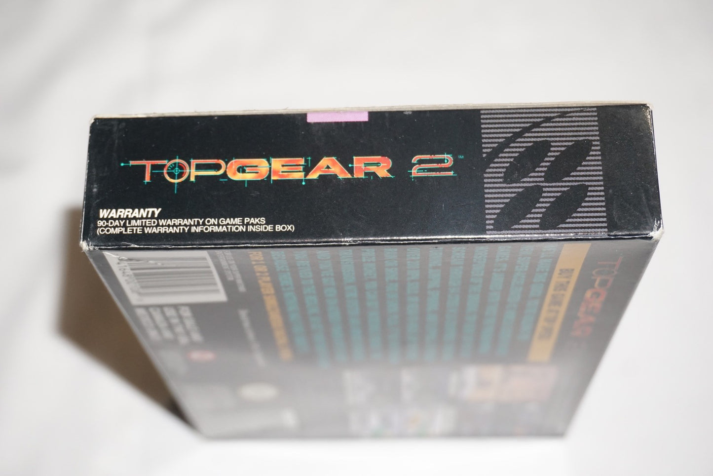 Top Gear 2 (Super Nintendo SNES) Complete in Box CIB