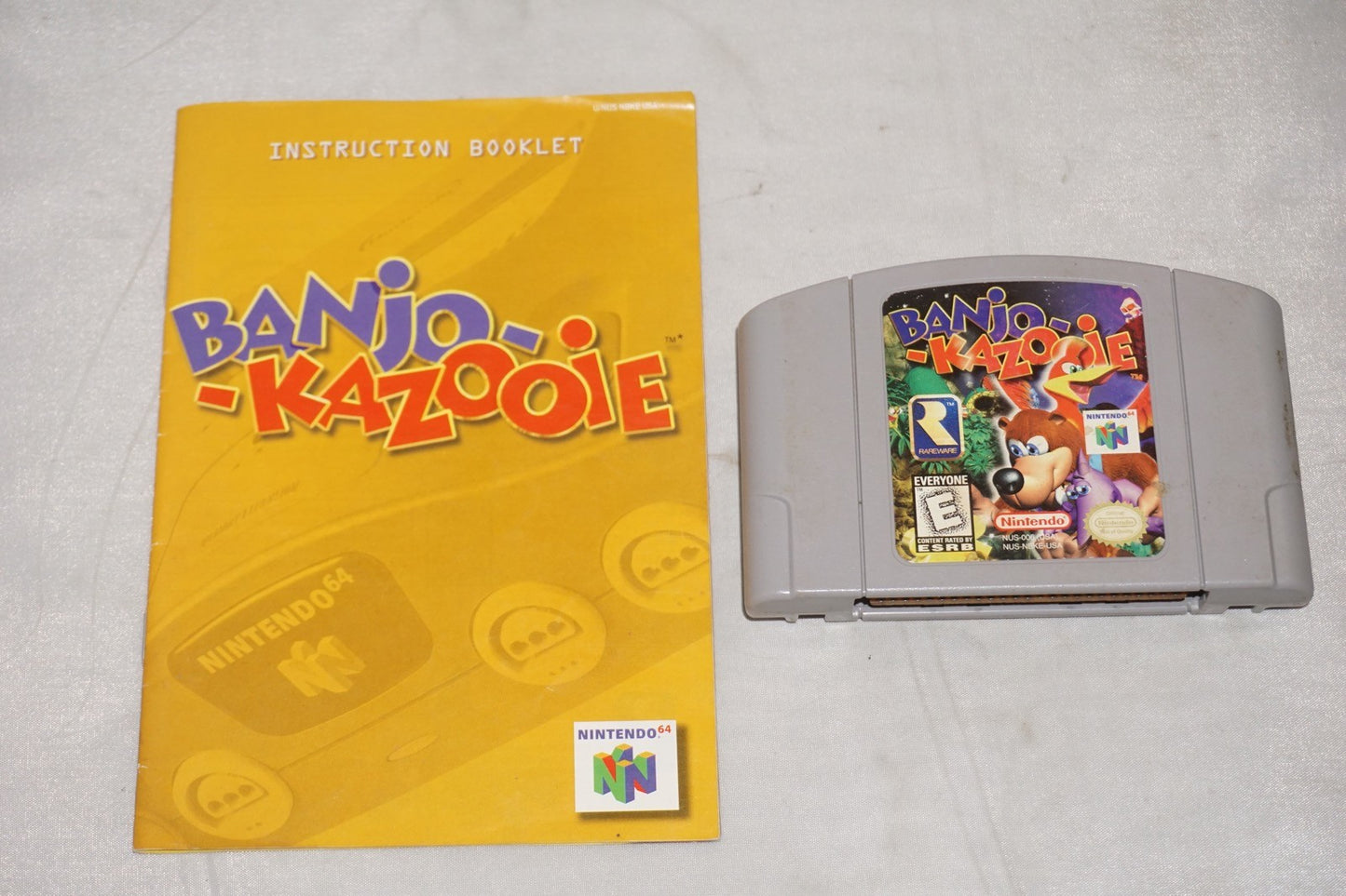 Banjo Kazooie (Nintendo 64 N64) Complete in Box CIB