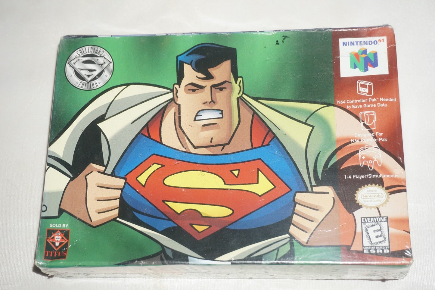 Superman 64 (Nintendo 64 N64) NEW in Box Factory Sealed