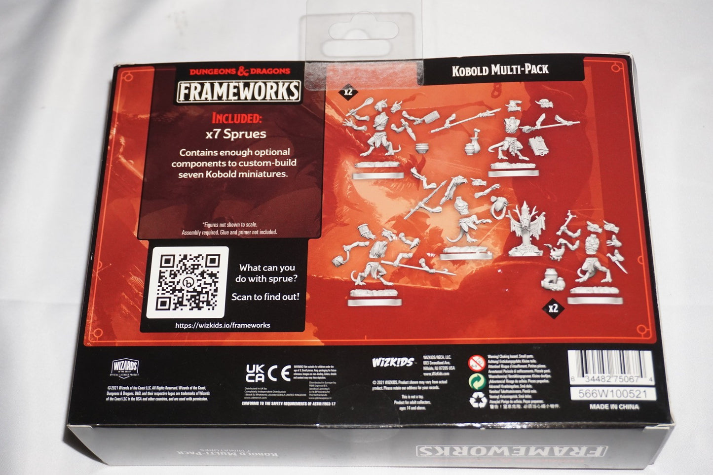 Frameworks Kobold Multi Pack Minatures D&D NEW