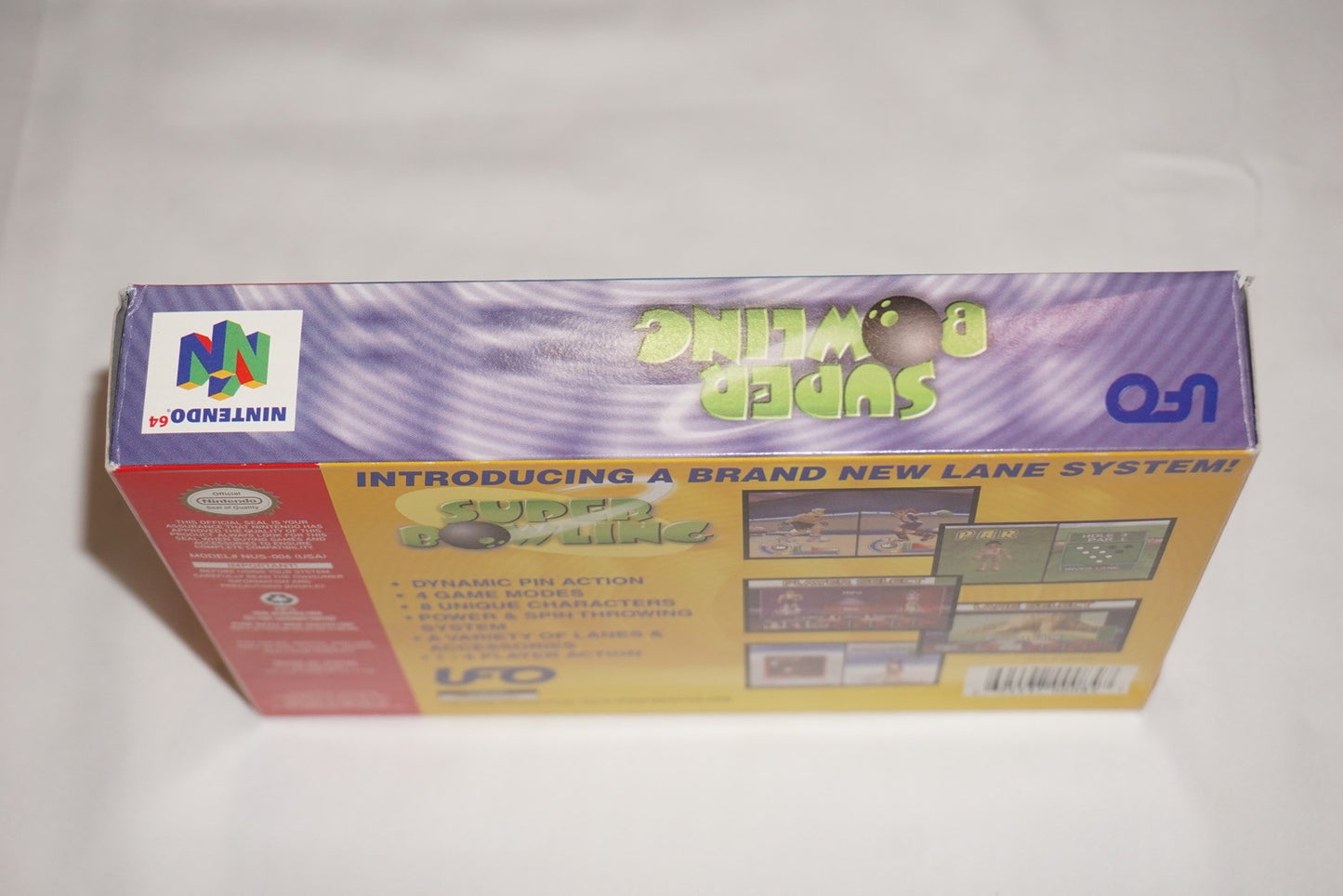 Super Bowling (Nintendo 64 N64) Complete in Box CIB Authentic