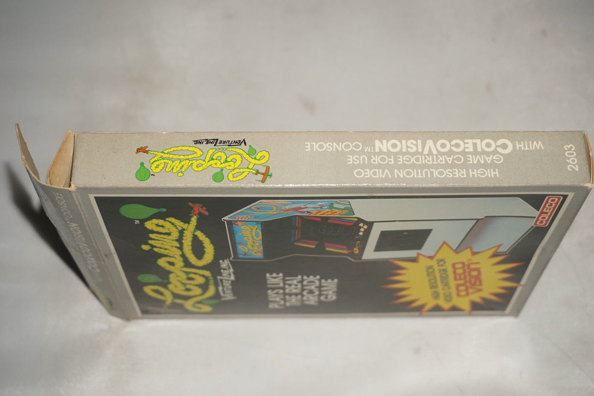 Looping (Colecovision) Complete In Box w/ Reg #1